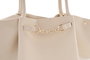 Lucky Bees Bolso Tote Crema